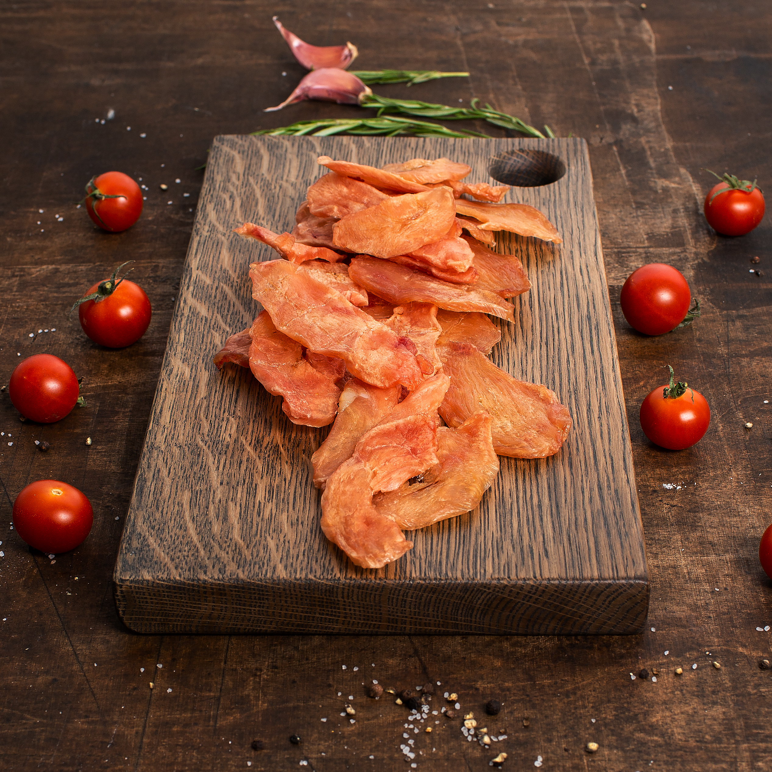 Чипсы из мяса курицы