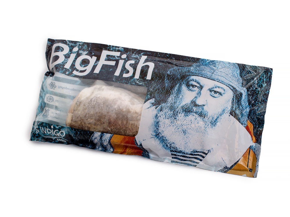 ТРЕСКА тушка БГ /0,3-0,5/ ДВ / 0,8кг флоупак (BigFish)