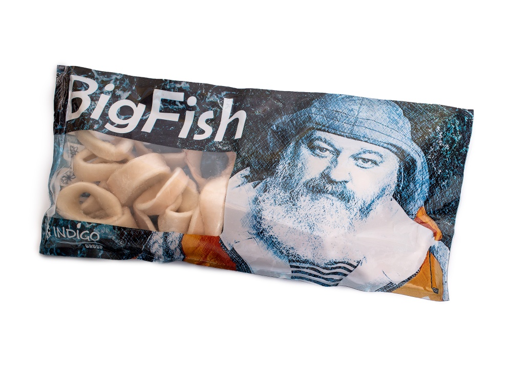 КАЛЬМАР кольца ДВ / 500г. флоупак (BigFish)