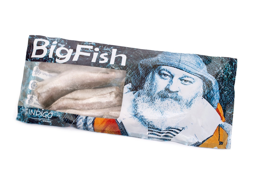 ХЕК тушка ПБГ /50-150/ Аргентина / 0,8кг флоупак (BigFish)